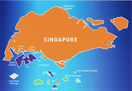 Reception Facilities Map